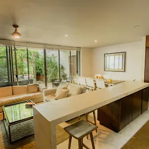 Apartamento Ideal 4 Groups Aldeazama 2br 10pax Apt Papaya Playa Tulum